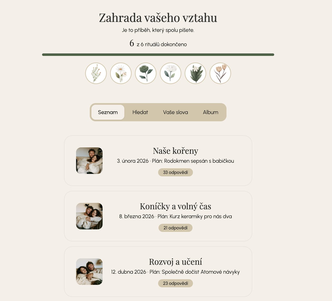Vaše zahrada s rituály